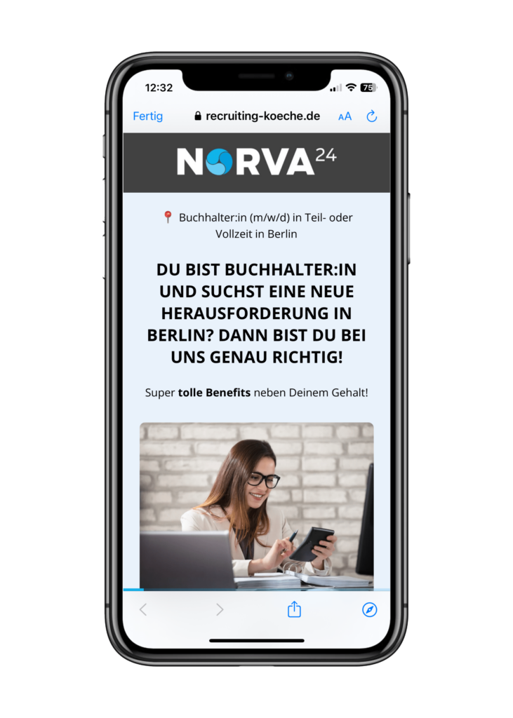 Recruiting Kampagne Norva24